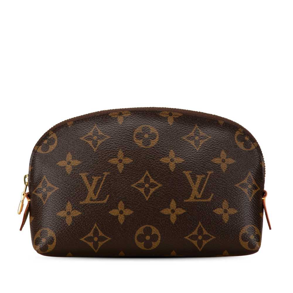 Brown Louis Vuitton Monogram Cosmetic Pouch - image 1