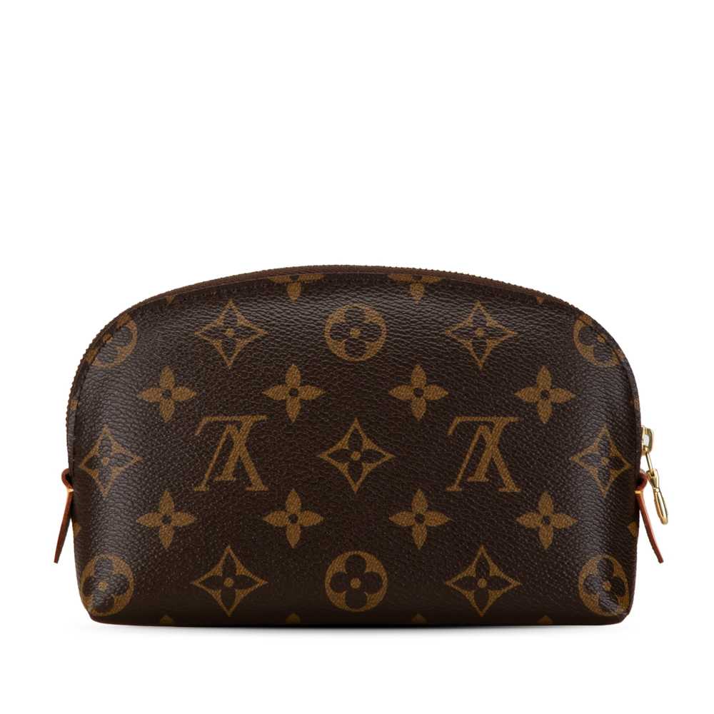 Brown Louis Vuitton Monogram Cosmetic Pouch - image 3