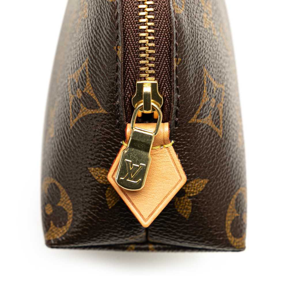 Brown Louis Vuitton Monogram Cosmetic Pouch - image 8