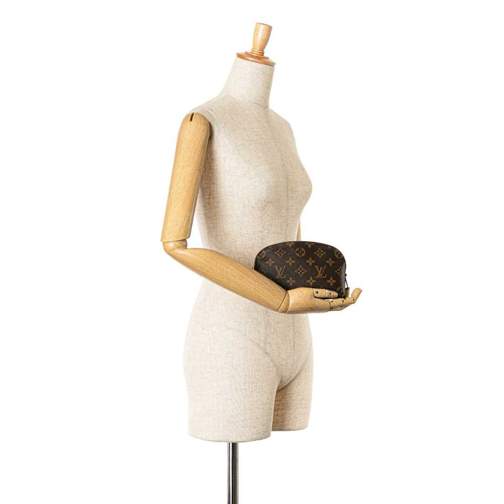 Brown Louis Vuitton Monogram Cosmetic Pouch - image 9