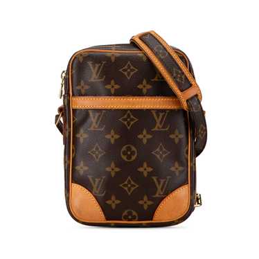 Brown Louis Vuitton Monogram Danube Crossbody Bag