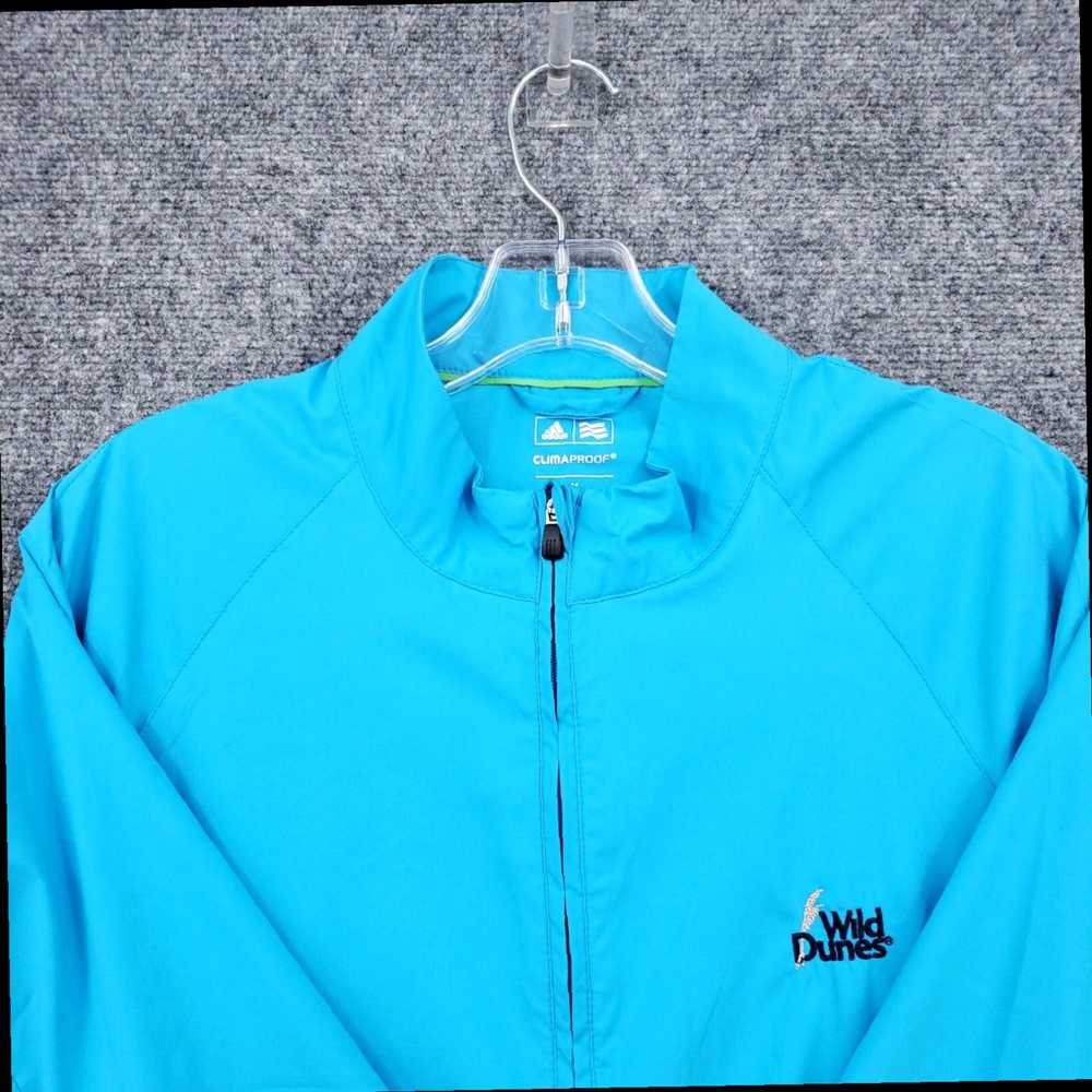 Adidas Men's Medium Blue Short Sleeve Pullover Go… - image 3