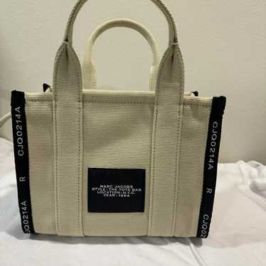 Marc Jacobs THE TOTE Canvas Small Tote Bag Crossbo