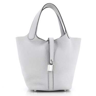 Hermes Picotin Lock Bag Clemence PM