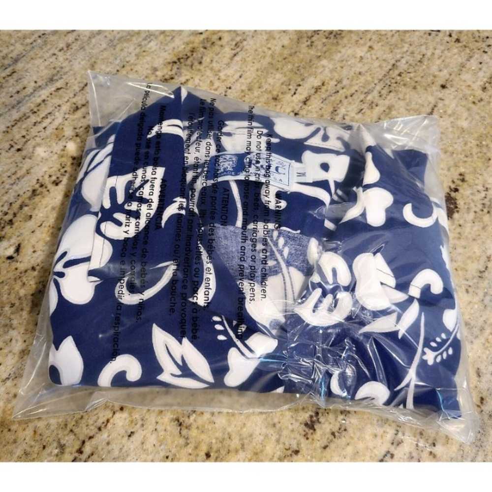 Vintage RJC Men's M Navy Classic Hibiscus Print H… - image 12