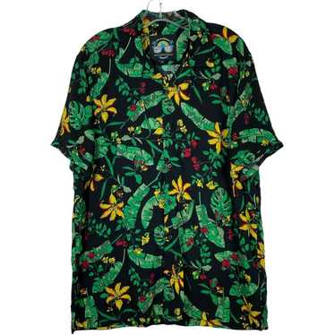 Good Vibes Men's XL Hawaiian Shirt Short Sleeve B… - image 1