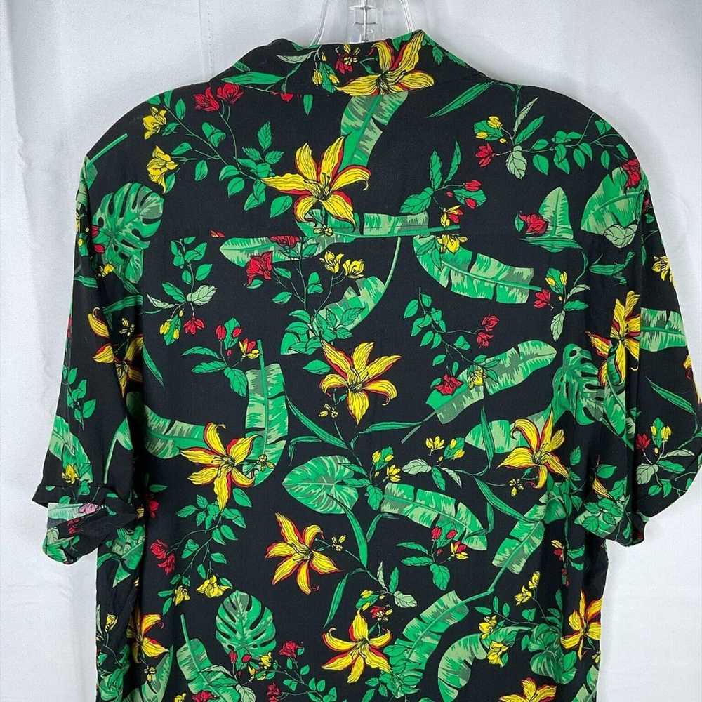 Good Vibes Men's XL Hawaiian Shirt Short Sleeve B… - image 8