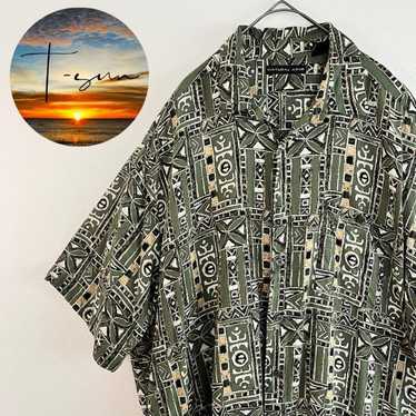 【NATURAL ISSUE】Vintage ethnic design shirt made o… - image 1