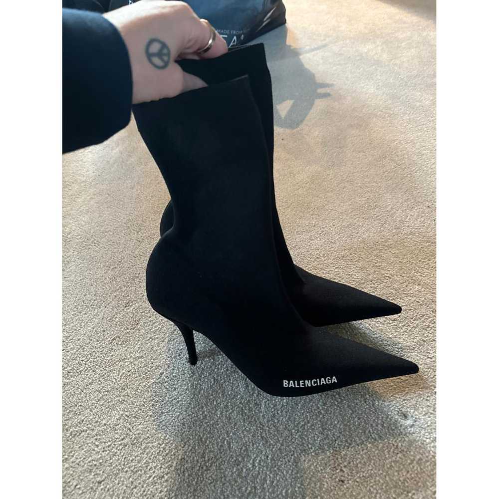 Balenciaga Knife cloth heels - image 3