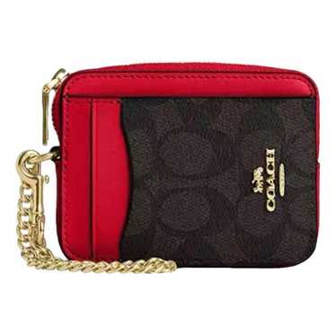 Coach Leather clutch bag