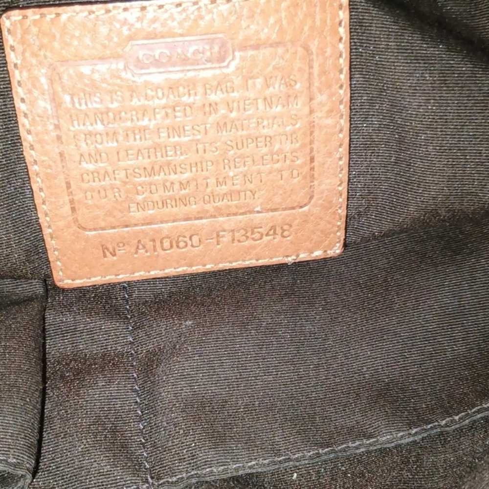 Authentic coach purse - image 2