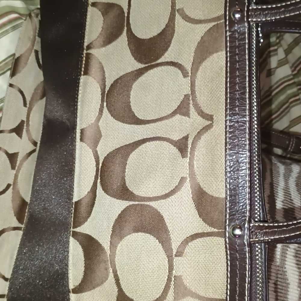 Authentic coach purse - image 3