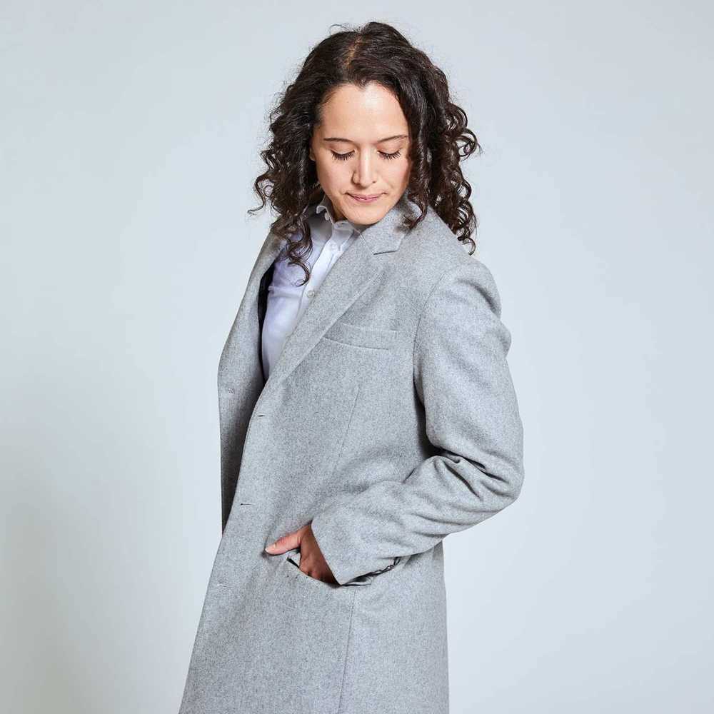 Kirrin Finch Gray Overcoat - image 1