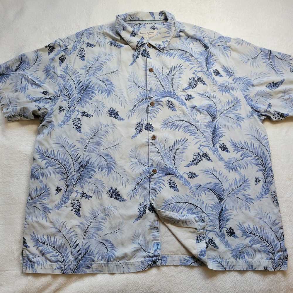 Tommy Bahama Shirt Mens 3XL Silk Floral All Over … - image 1