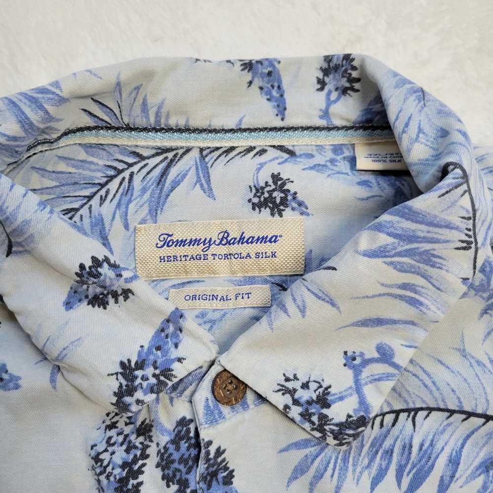 Tommy Bahama Shirt Mens 3XL Silk Floral All Over … - image 4