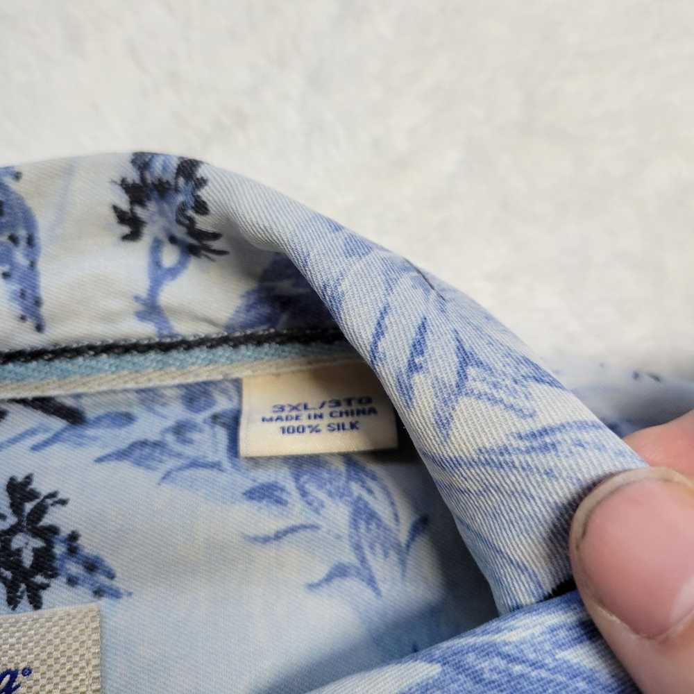 Tommy Bahama Shirt Mens 3XL Silk Floral All Over … - image 5