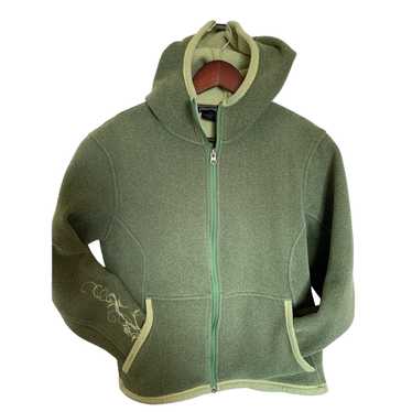 Marmot Marmot women’s hooded fleece size medium g… - image 1