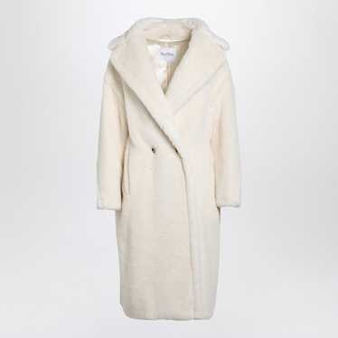 Max Mara Max Mara Teddy Bear Icon Coat White In Al