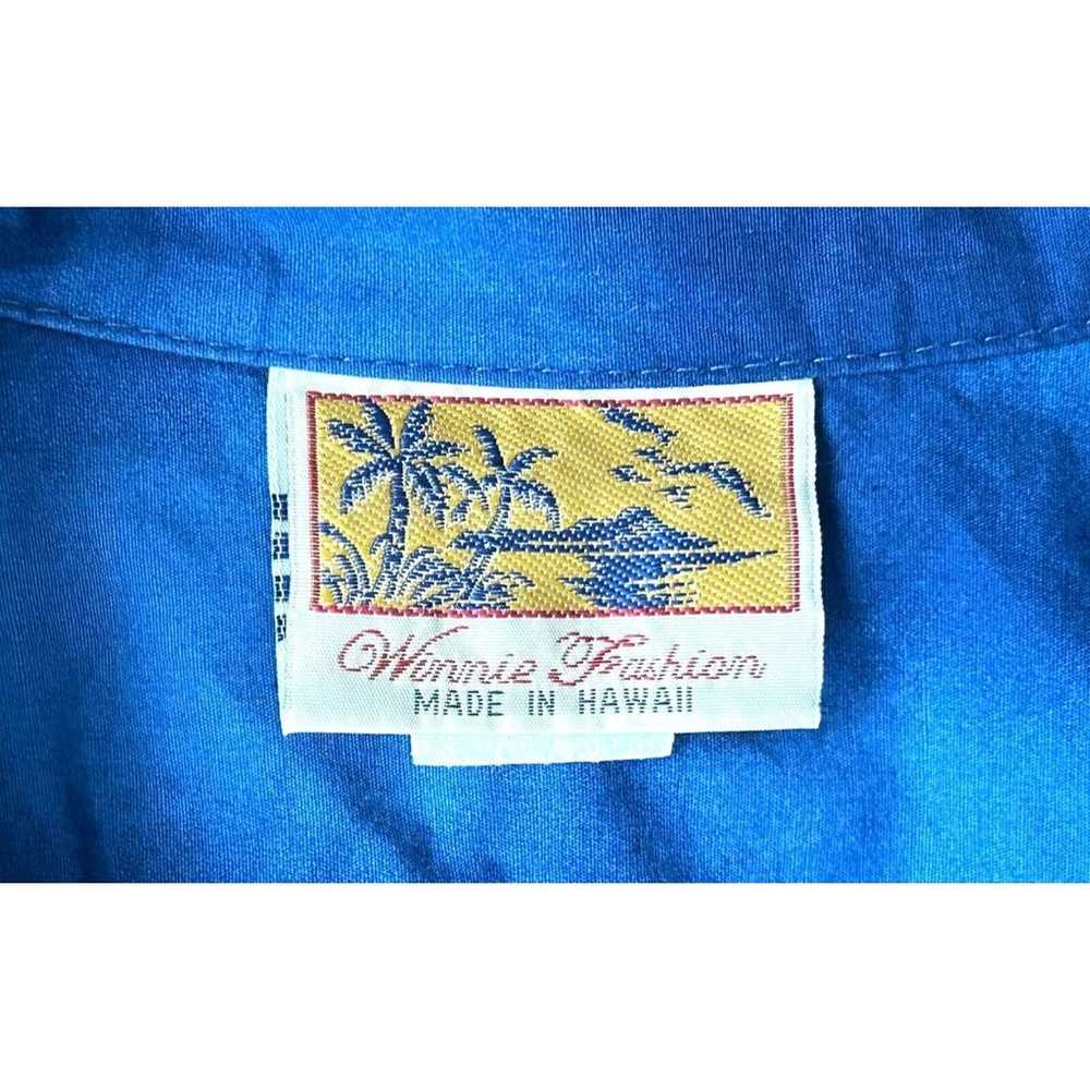 Winnie Fashion Hawaiian Shirt Surfboards Red Wood… - image 6