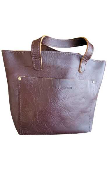 Portland Leather Mini Crossbody Tote