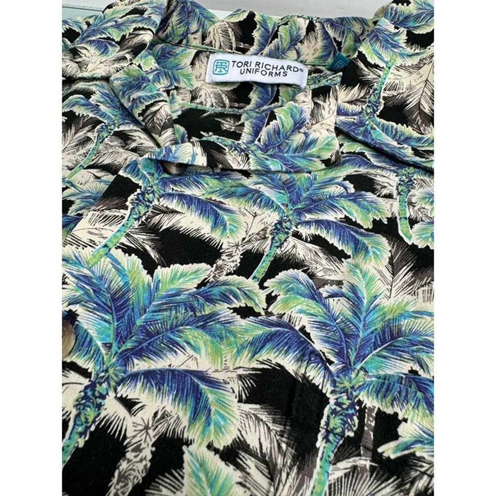 Vintage Tori Richard Uniforms Men Hawaiian Shirt … - image 1