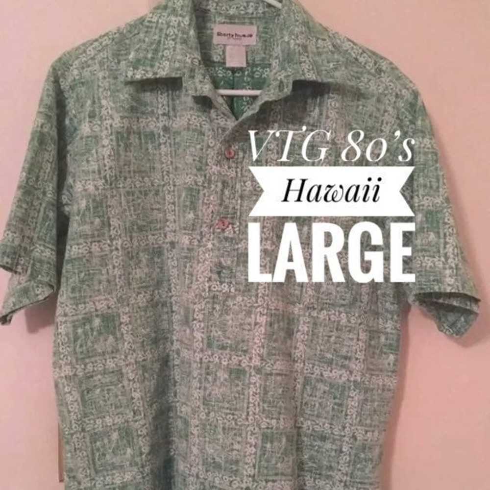 Vintage Liberty House Hawaiian Shirt Luau Mens La… - image 2