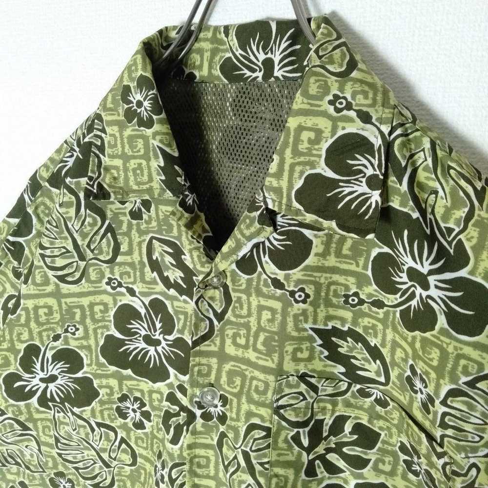 【PStone Aloha Shirt Open Collar Overseas Big Size… - image 7