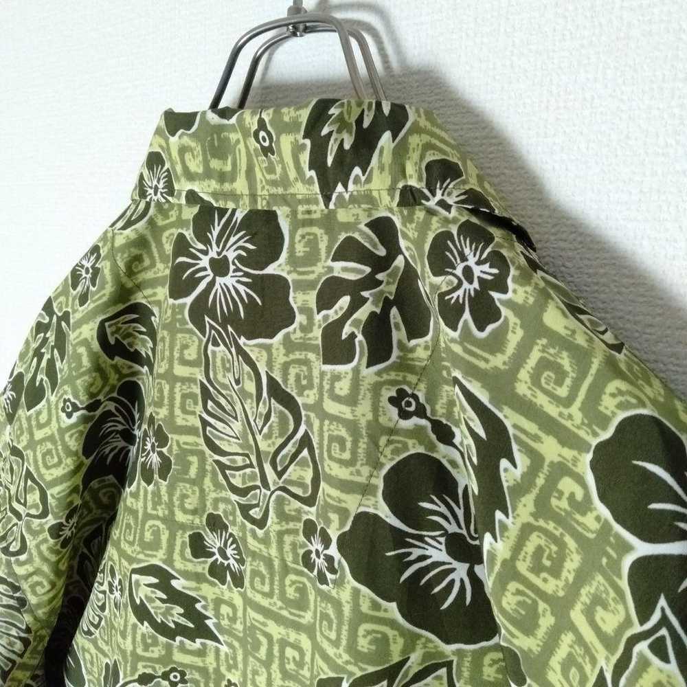 【PStone Aloha Shirt Open Collar Overseas Big Size… - image 8