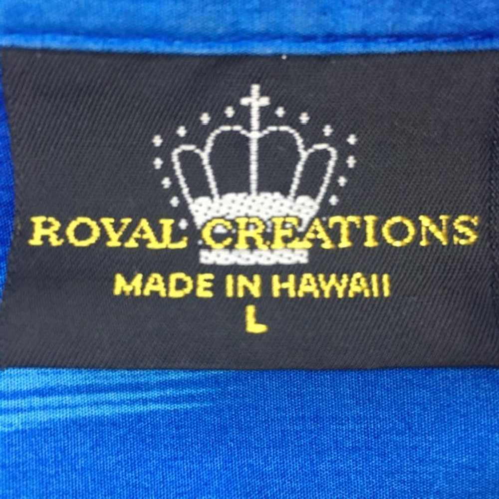 Royal Creations Vintage Hawaiian Shirt L - image 5