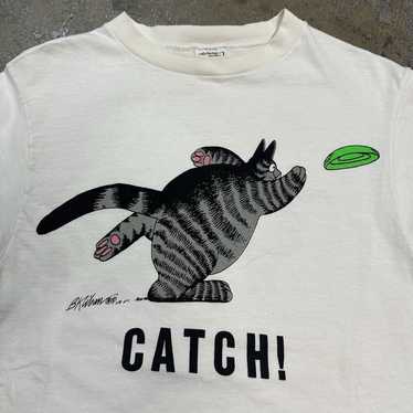 VTG CRAZY SHIRTS HAWAII HULA CAT T SHIRT XL B KLIBAN 80s 90s