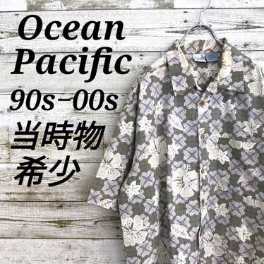 【k7233】Rare USA Vintage Ocean Pacific 90s/00s Alo… - image 1