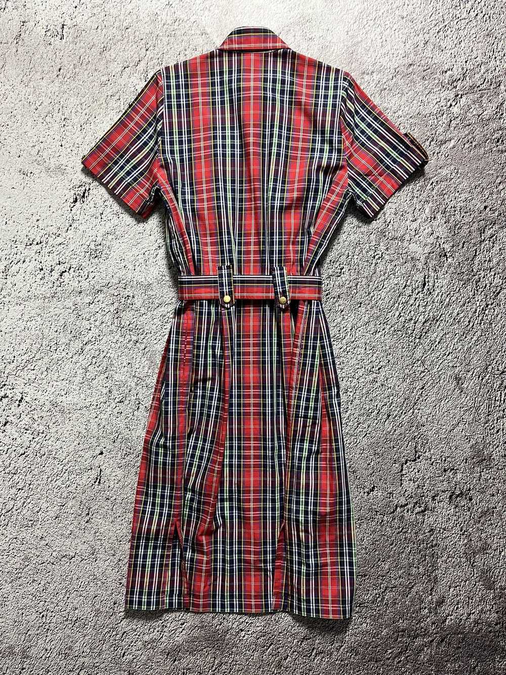 Burberry × Vintage Burberrys of London Plaid Dres… - image 7