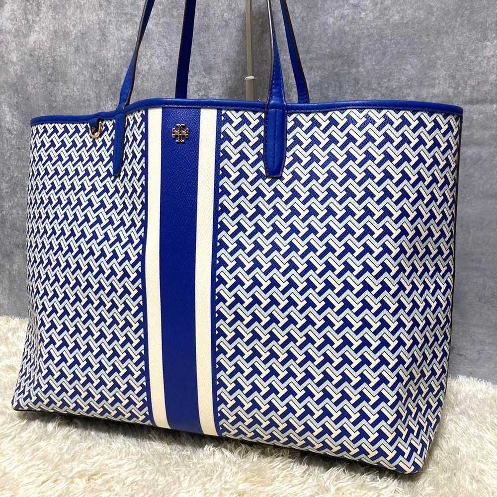 【Excellent Condition】Tory Burch Tote Bag Gemini L… - image 1