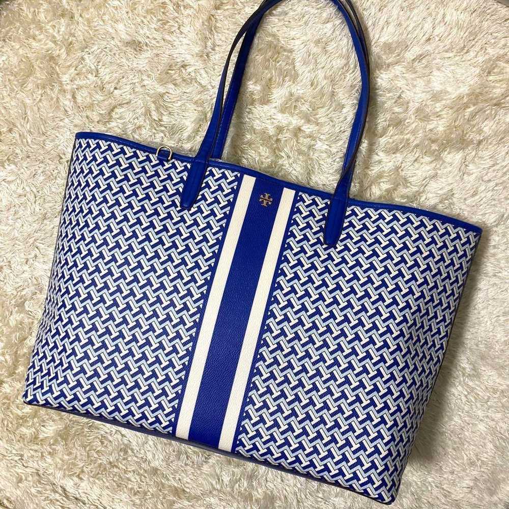 【Excellent Condition】Tory Burch Tote Bag Gemini L… - image 2