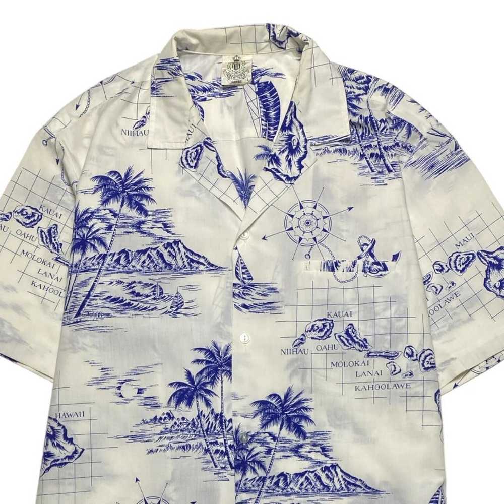 Aloha Shirt Hawaiian Shirt HAWAI All-Over Print S… - image 4