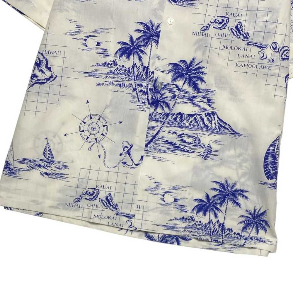 Aloha Shirt Hawaiian Shirt HAWAI All-Over Print S… - image 5