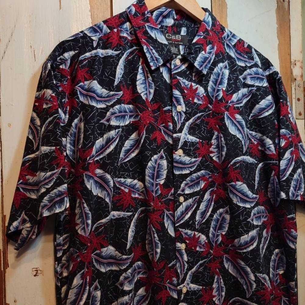 ☆Vintage US Craft and Barrow / Hawaiian shirt / B… - image 2