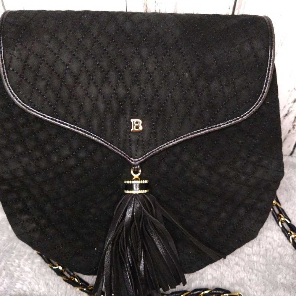 Excellent condition BALLY Quilted Mini Shoulder B… - image 2