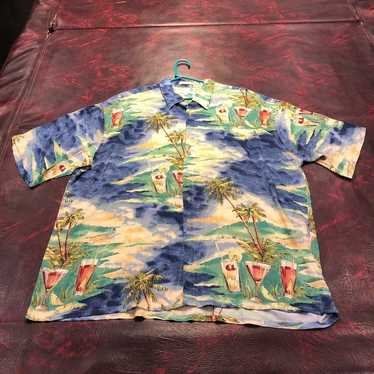 Hawaiian style shirt Pierre Cardin