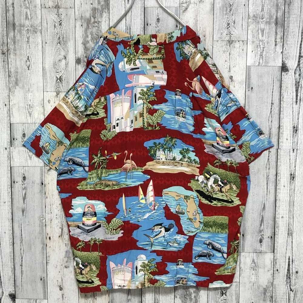 【Made in Hawaii】Resort patterned rayon 3XL equiva… - image 3