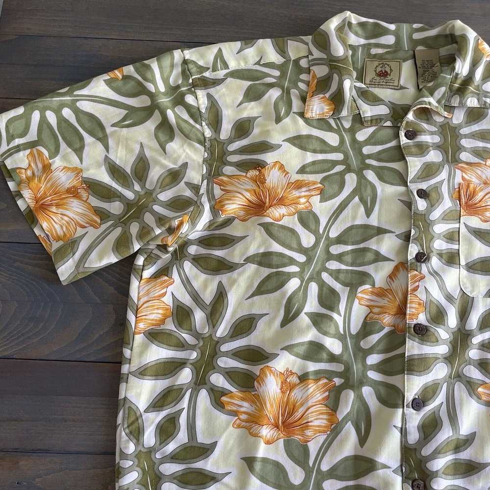 Joe Marlin Outfitters Floral Hibiscus Hawaiian Sh… - image 2