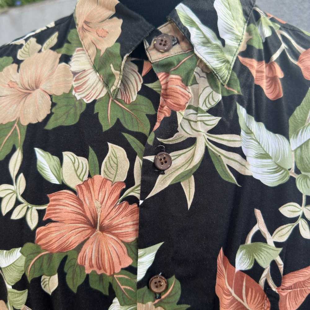 PreOwned Tori Richard Multicolored Hawaiian Print… - image 3