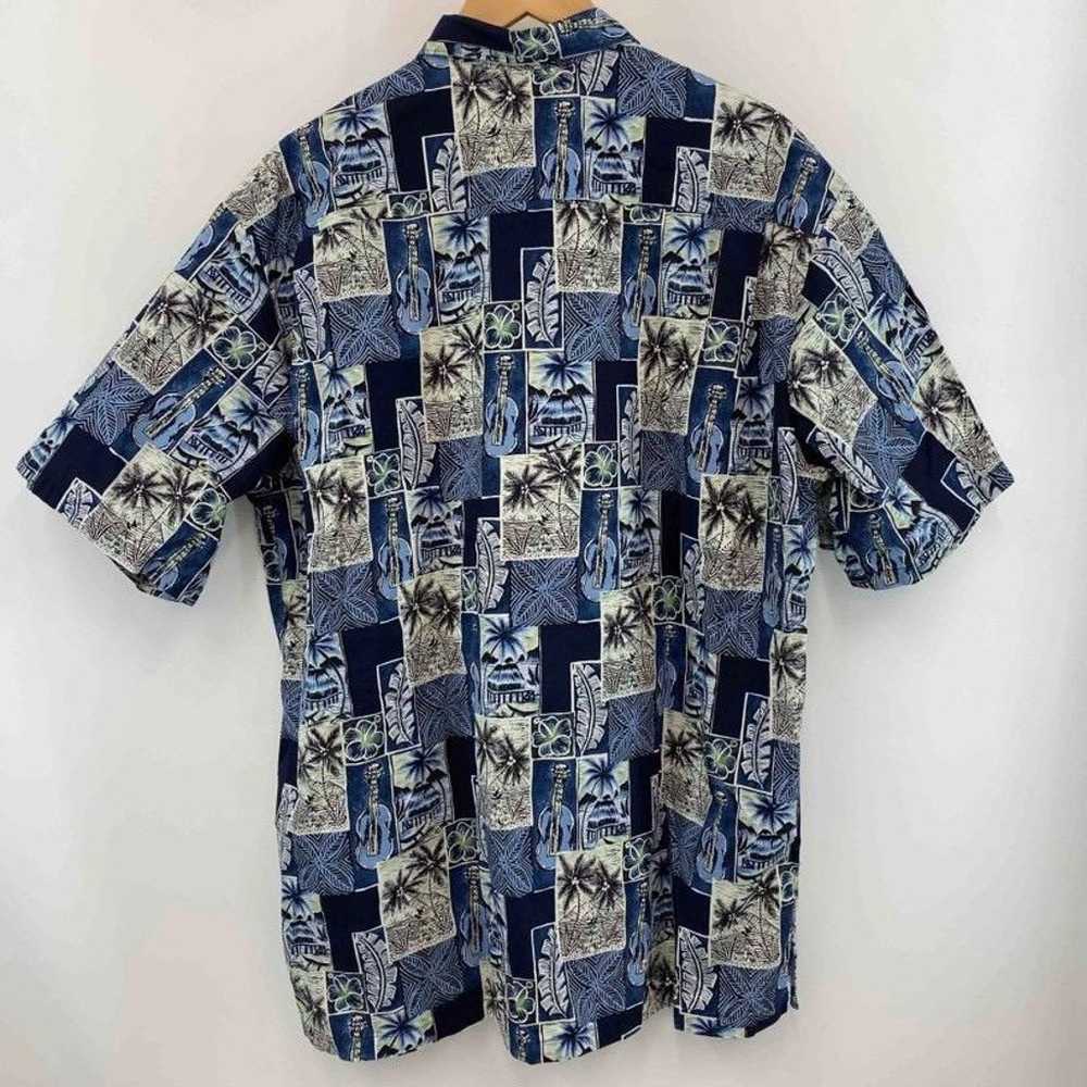 Aloha hut vintage 80s 90s Aloha shirt 2XL short s… - image 2