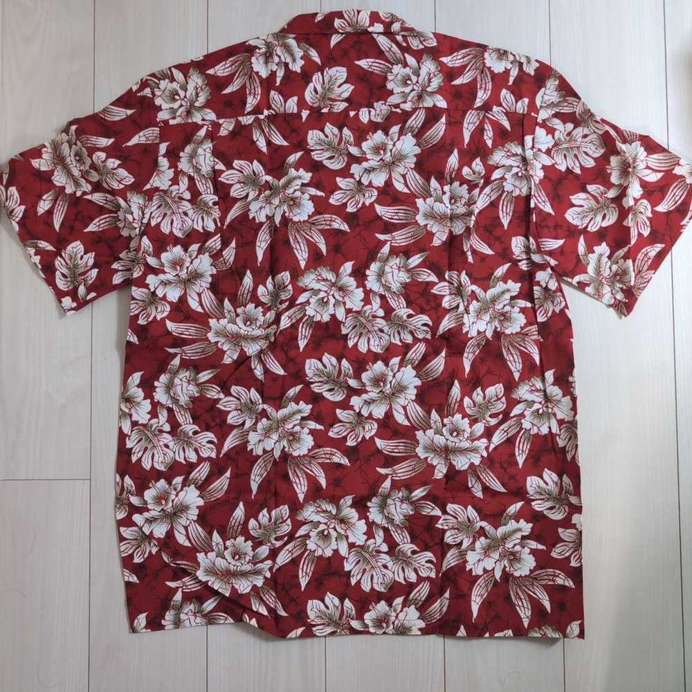 HO ALOHA Hawaii-made, size L, vintage Aloha shirt. - image 3