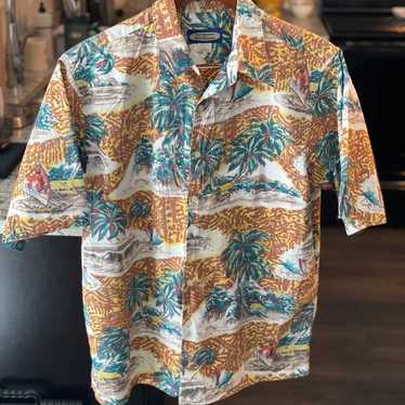 Vintage Men’s Hawaiian Shirt Phil Edwards By Reyn… - image 1