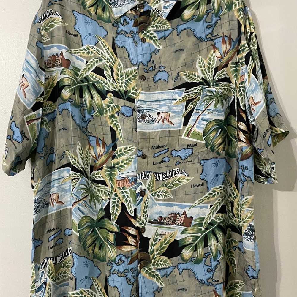 Silk Traders Vintage Men’s (2XL) 100%Silk Hawaiia… - image 1