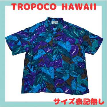 [Tropico] Aloha Shirt Short Sleeve Men's Hawaiian… - image 1