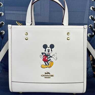 Disney X Coach Dempsey Tote 22 With Mickey Mouse - image 1