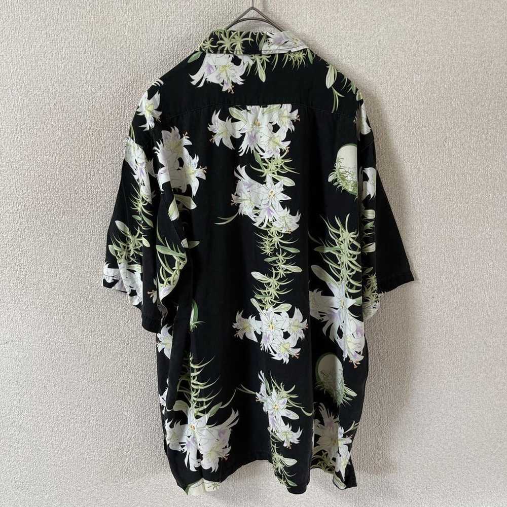 T2 MANGO Vintage Botanical Print Shirt, Short Sle… - image 3