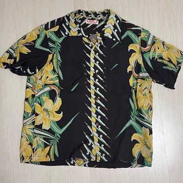 Sunsurf Aloha Shirt Vintage XS Hawaiian Aloha